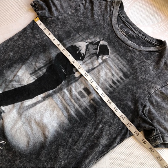 Vintage Y2K Michael Jackson Black Graphic T-Shirt Women’s Size S Short Sleeves - Picture 7 of 14